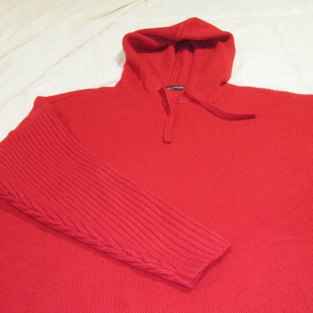 Red Hooded Sweater